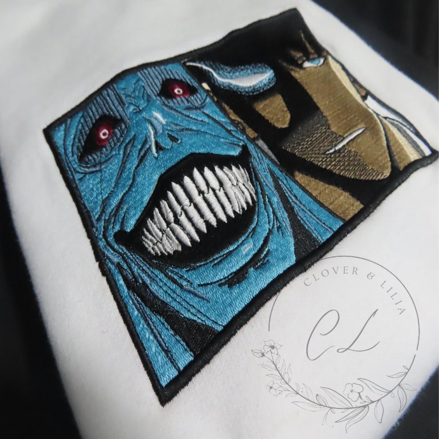 SOLO02| Embroidered Anime Sweatshirt | Embroidered Anime Shirt | Anime Lover Sweatshirt | Gift For Her | Gift For Him |