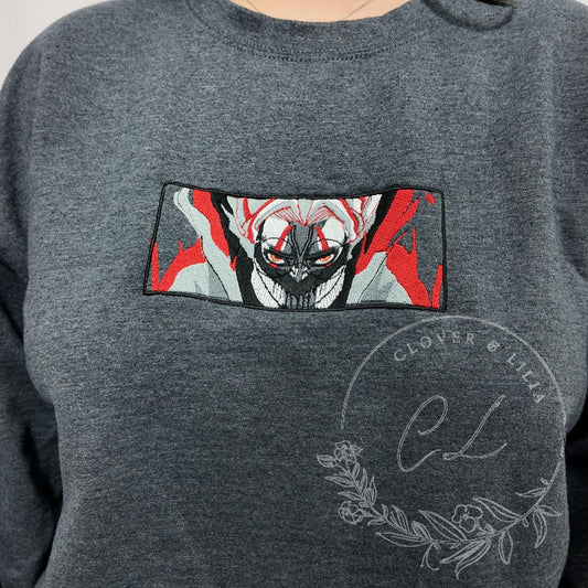 DDD01| Embroidered Anime Sweatshirt | Embroidered Anime Shirt | Anime Lover Sweatshirt | Gift For Her | Gift For Him |
