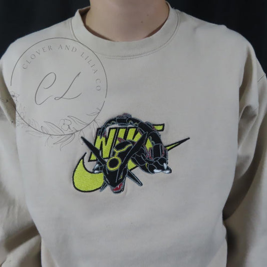 PM03 | Embroidered Anime Sweatshirt | Embroidered Anime Shirt | Anime Lover Sweatshirt | Gift For Her | Gift For Him |