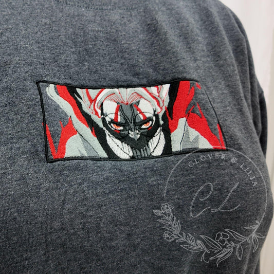 DDD01| Embroidered Anime Sweatshirt | Embroidered Anime Shirt | Anime Lover Sweatshirt | Gift For Her | Gift For Him |
