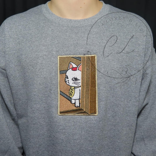 DDD03| Embroidered Anime Sweatshirt | Embroidered Anime Shirt | Anime Lover Sweatshirt | Gift For Her | Gift For Him |