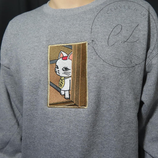 DDD03| Embroidered Anime Sweatshirt | Embroidered Anime Shirt | Anime Lover Sweatshirt | Gift For Her | Gift For Him |