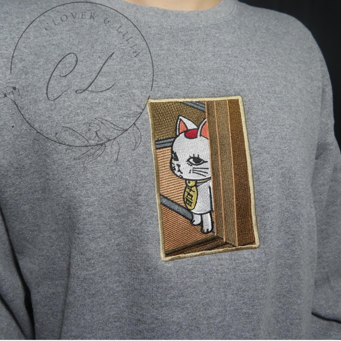 DDD03| Embroidered Anime Sweatshirt | Embroidered Anime Shirt | Anime Lover Sweatshirt | Gift For Her | Gift For Him |