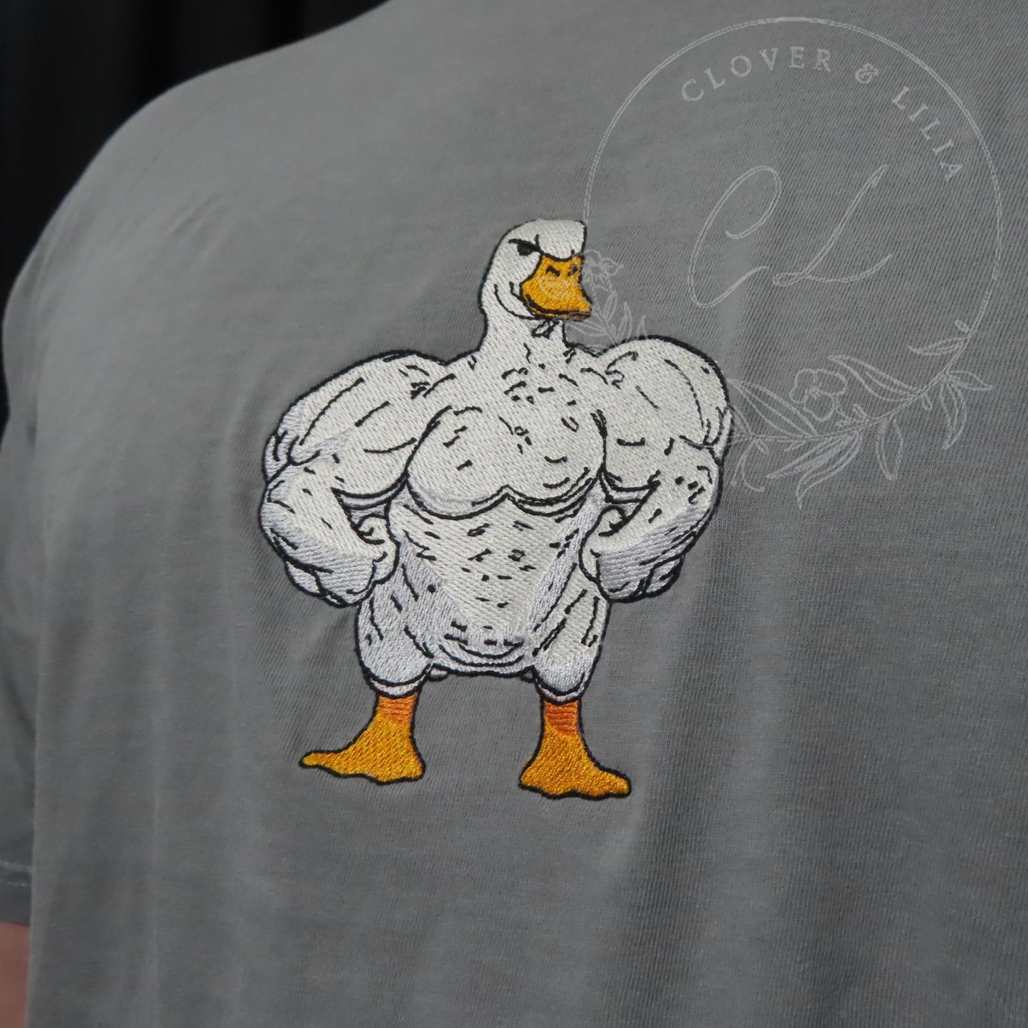 GYM01| Embroidered Gym Shirt | Embroidered Workout Shirt | Gym Shirt | Gift For Her | Gift For Him | Gym Goose |
