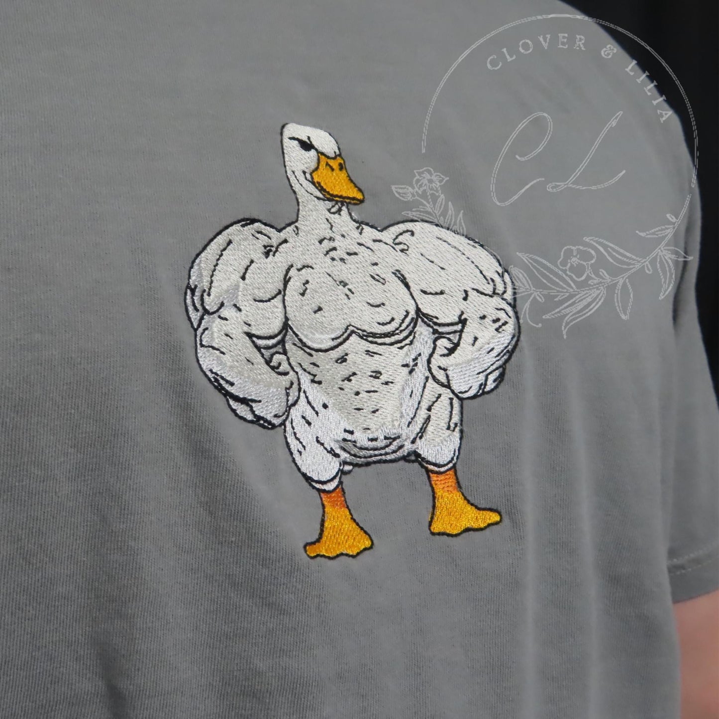 GYM01| Embroidered Gym Shirt | Embroidered Workout Shirt | Gym Shirt | Gift For Her | Gift For Him | Gym Goose |