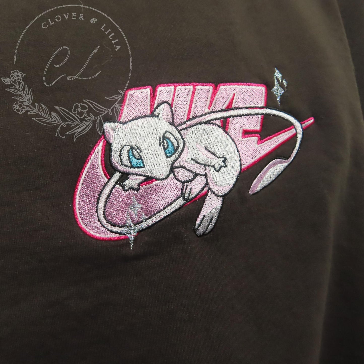 PM05 | Couples Embroidered Anime Sweatshirt | Embroidered Anime Sweatshirt | His and Hers Sweatshirt | Them and Theirs Sweatshirt |